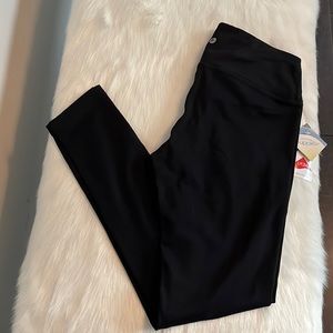 COPY - NWT 90° by Reflex black Suplex Nylon Lycra high waist leggings